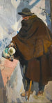 Viejo Castellano sirviendo vino El anciano de Castilla - Joaquín Sorolla — vista de la obra