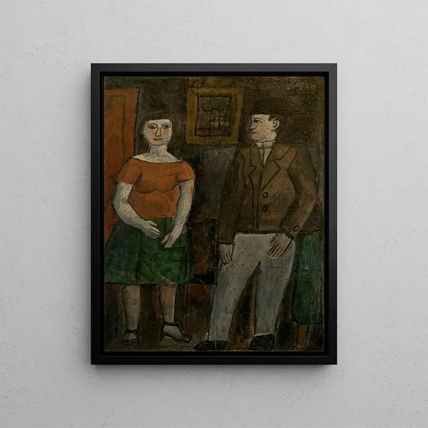 Numbers - Joaquín Torres-García — framed artwork on a wall