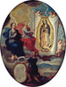 El Padre Eterno pintando a la Virgen de Guadalupe - Joaquín Villegas — vista de la obra