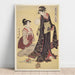 Reproducción del cuadro Jôbon no zu - Imagen de la clase superior - Kitagawa Utamaro