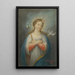 Virgen María - Joh Dittmann — cuadro enmarcado en la pared