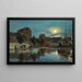 Canal Saint-Martin - Johan Barthold Jongkind — framed artwork on a wall