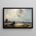 Paisaje holandés - Johan Barthold Jongkind — cuadro enmarcado en la pared