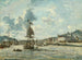 Entrada del puerto de Honfleur - Johan Barthold Jongkind — vista de la obra