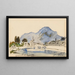 Entorno de Grenoble - Johan Barthold Jongkind — cuadro enmarcado en la pared