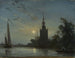L'église d'Overschie - Johan Barthold Jongkind — vista de la obra