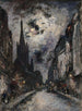 La Rue Saint-Séverin actual 5e arrondissement - Johan Barthold Jongkind — vista de la obra
