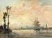 La Seine cerca de Rouen - Johan Barthold Jongkind — vista de la obra