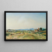 El Castillo de Virieu-sur-Bourbre, Isère - Johan Barthold Jongkind — cuadro enmarcado en la pared