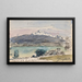 Paisaje de Nyon - Johan Barthold Jongkind — cuadro enmarcado en la pared