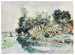 Paseo en barca por el río - Johan Barthold Jongkind — vista de la obra
