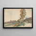 Ruta cerca de La Côte-Saint-André - Johan Barthold Jongkind — cuadro enmarcado en la pared