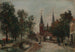 Escena en Delft - Johan Barthold Jongkind — vista de la obra