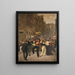 Journée des cœurs - Johan Braakensiek — framed artwork on a wall