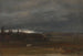Champs near Dresden with a white horse - Johan Christian Dahl — artwork view