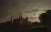 Castillo de Frederiksborg - Johan Christian Dahl — vista de la obra