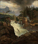 Les chutes supérieures du Labrofoss - Johan Christian Dahl — artwork view