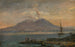 El Vesubio visto desde Posillipo - Johan Christian Dahl — vista de la obra