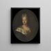 Princesa Sofía Charlotte - Johan David Swartz — cuadro enmarcado en la pared