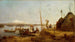 Retorno de bodas en el lago Hornavan - Johan Fredrik Höckert — vista de la obra