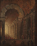 Una pieza arquitectónica de escaleras abovedadas - Johan Gottlob Brusell — vista de la obra