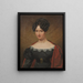 Élisabeth Seton 1804-1827 - Johan Gustaf Sandberg — cuadro enmarcado en la pared