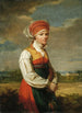 Young Girl of Vingker - Johan Gustaf Sandberg — artwork view
