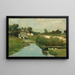 Summer Day Painting - Johan Hendrik Weissenbruch — framed artwork on a wall