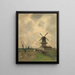 The Mill - Johan Hendrik Weissenbruch — framed artwork on a wall