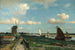 Le Trekvliet - Johan Hendrik Weissenbruch — vista de la obra