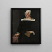 Barbara Barbro Cassiope 1610–1679 - Johan Johansson Aureller — framed artwork on a wall