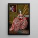 Portrait of Archduchess Maria Amalia of Austria, Duchess of Parma - Johan Joseph Zoffany — framed artwork on a wall