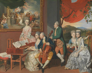 Johan Joseph Zoffany - The Gore Family With George 3rd Earl Cowper.webp