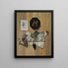 Trompe-l'œil Painting - Johan Klopper — framed artwork on a wall