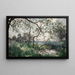 Motif de végétation aquatique du Stergtland - Johan Krouthén — framed artwork on a wall