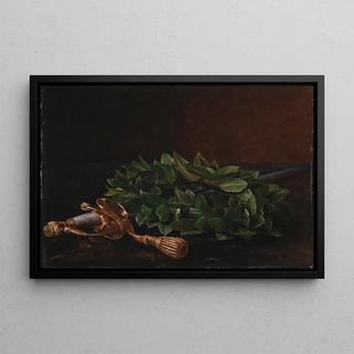 Johan Laurentz Jensen - En Krde Med Laurbrkrans.webp