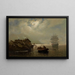 Moonlight Painting - Johan Nielssen — framed artwork on a wall