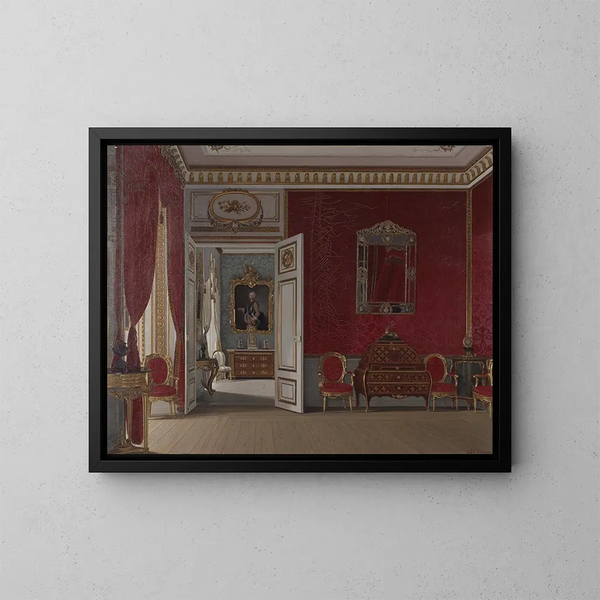 Château de Gripsholm - Johan Robert Nilsson — cuadro enmarcado en la pared