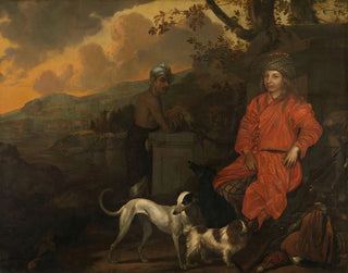 Johan de la Rocquette - Portrait of Philippus Baldaeus and Gerrit Mossopotam.webp