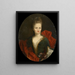 Anna Margaretha van Petcum 1676–1745 wife of Johan Arnold Zoutman - Johan van Diest — framed artwork on a wall