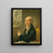 Retrato de Pierre-François-Charles Augereau 1757-1816 mariscal de Francia duque de Castiglione - Johann Julius Heinsius — cuadro enmarcado en la pared