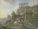 de Pastores cerca de una fuente romana - Johann Albrecht Friedrich Rauscher — vista de la obra