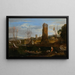 Paisaje costero I - Johann Anton Eismann — cuadro enmarcado en la pared