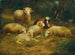 ovejas - Johann Baptist Hofner — vista de la obra