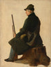 Estudio de retrato del coronel Mayer - Johann Baptist Kirner — vista de la obra