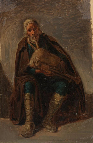 Johann Baptist Kirner - Dudelsack blasender Italiener.webp