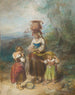 La cruche cassée - Johann Baptist Kirner — vista de la obra