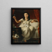 Flower Morning - Johann Baptist Reiter — framed artwork on a wall