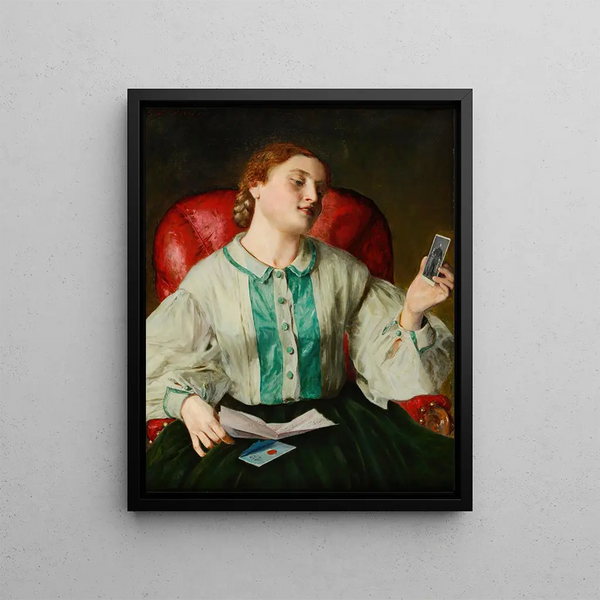 Johann Baptist Reiter - Der Liebesbrief.webp
