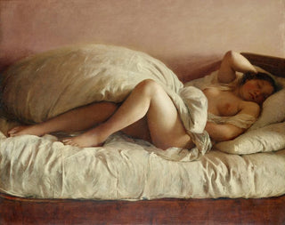 Johann Baptist Reiter - Schlummernde Frau.webp
